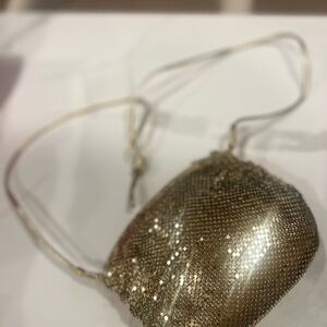 Whiting & Davis Gold Mesh Mini Bag